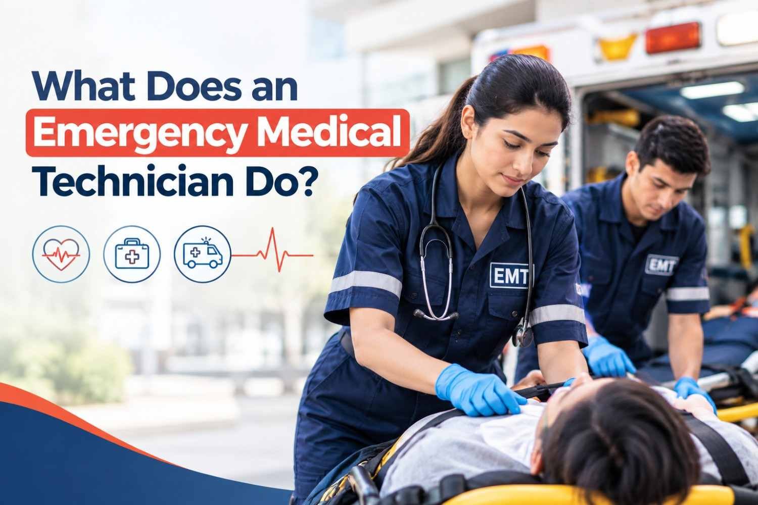 Emergency Medical Technician training and emergency healthcare skills at SPAW Academy Mohali